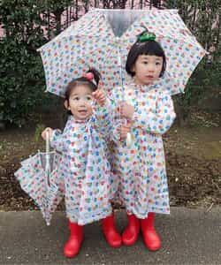 雨の日がたのしい総柄アンブレラ（P162016）|p.premier（ピードット