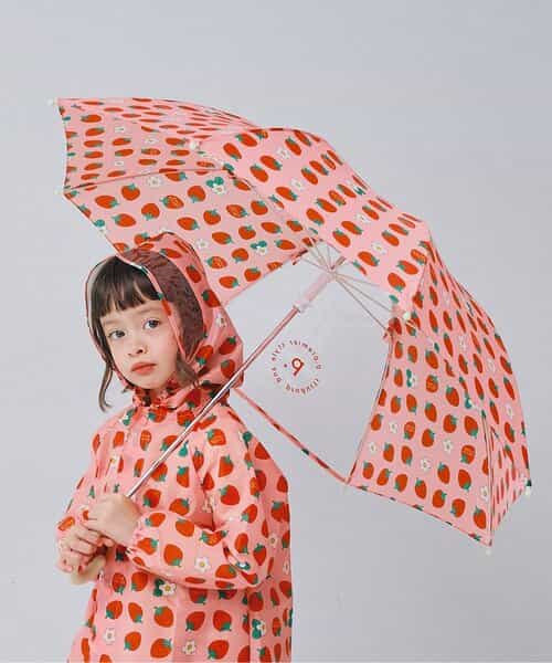 雨の日がたのしい総柄アンブレラ