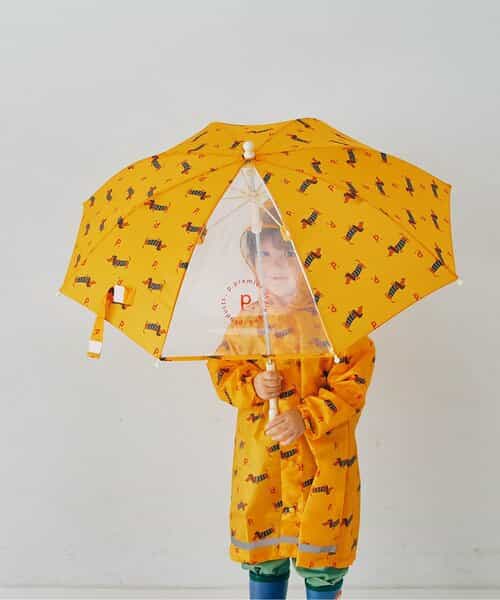 雨の日がたのしい総柄アンブレラ