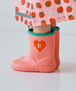 雨の日がたのしいモチーフデザインレインブーツ