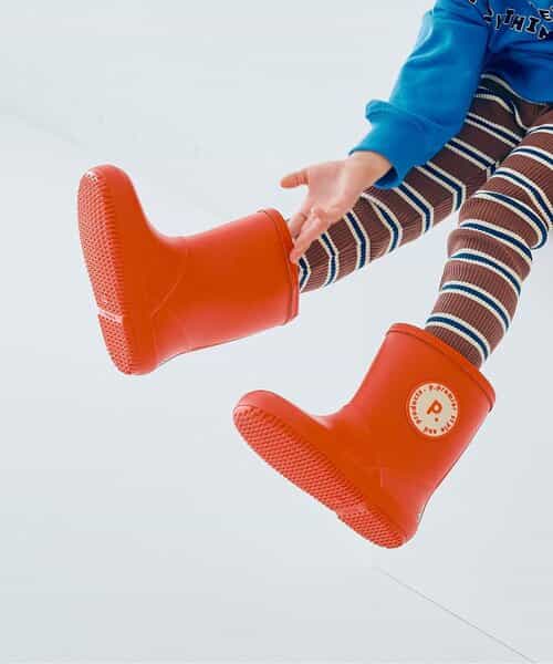 雨の日がたのしいモチーフデザインレインブーツ