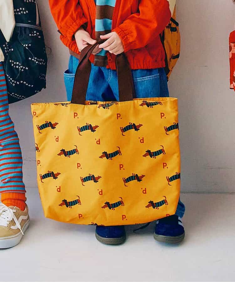 ヘビロテしたい総柄レッスンバッグ