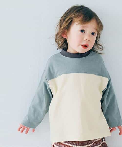 イロチ買いしたいフットボール切替長袖Tシャツ