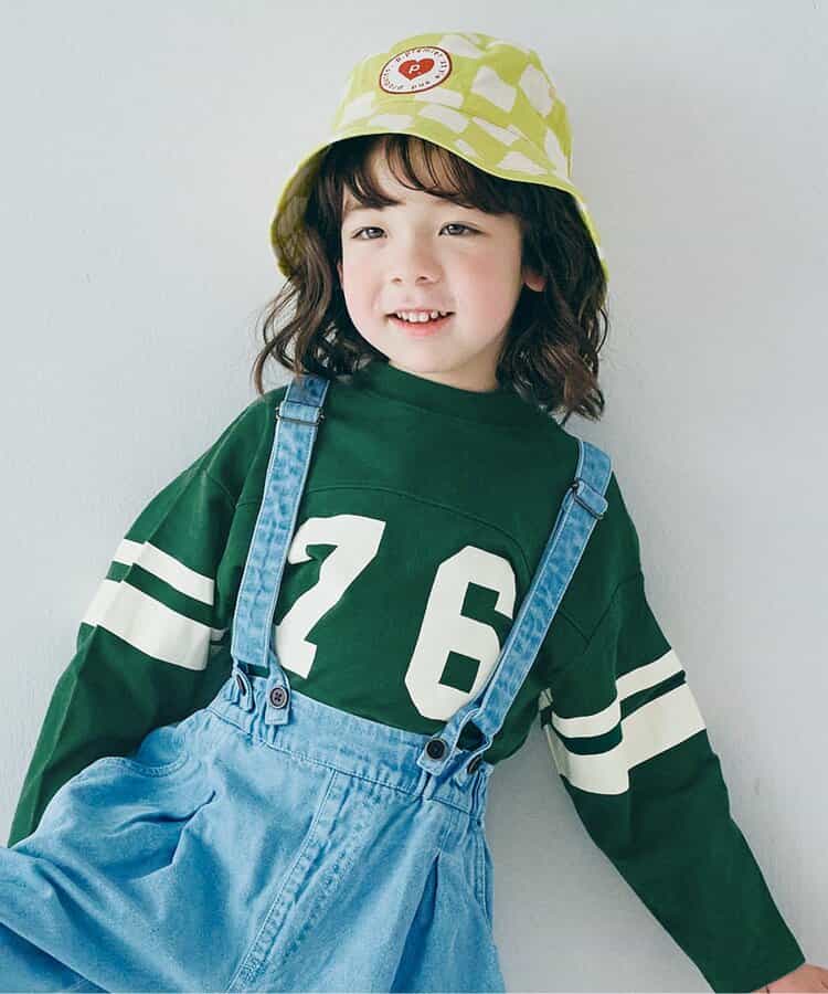 イロチ買いしたいフットボール切替長袖Tシャツ