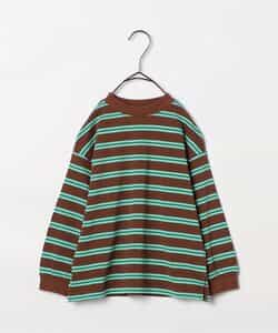 先染めボーダー長袖Tシャツ