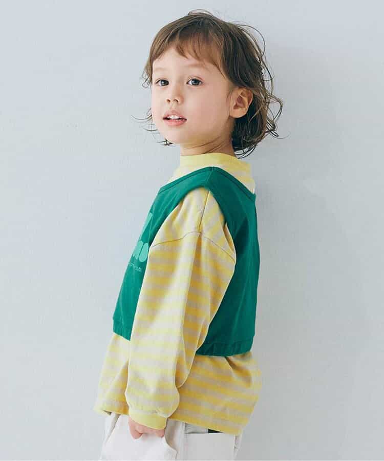 ボーダー長袖Tシャツ