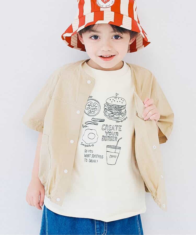 ★SALE★2柄刺繍半袖Tシャツ