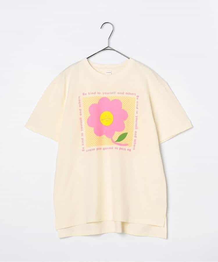 ★SALE★【リンク】【ママ】3柄グラフィックPTワイド半袖Tシャツ