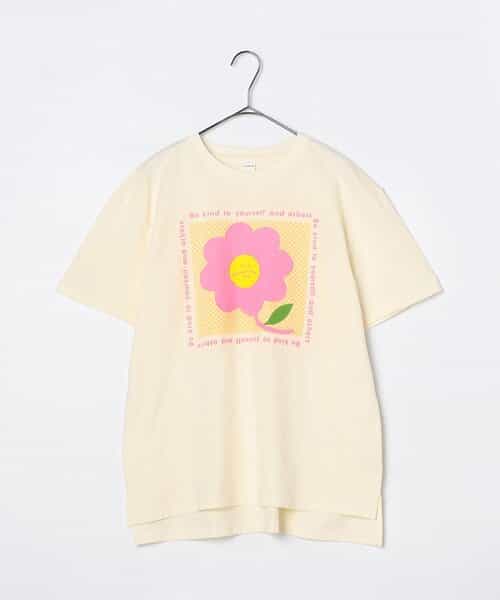 ◇11/3(月)23:59で販売終了◇★SALE★【リンク】【ママ】3柄グラフィックPTワイド半袖Tシャツ