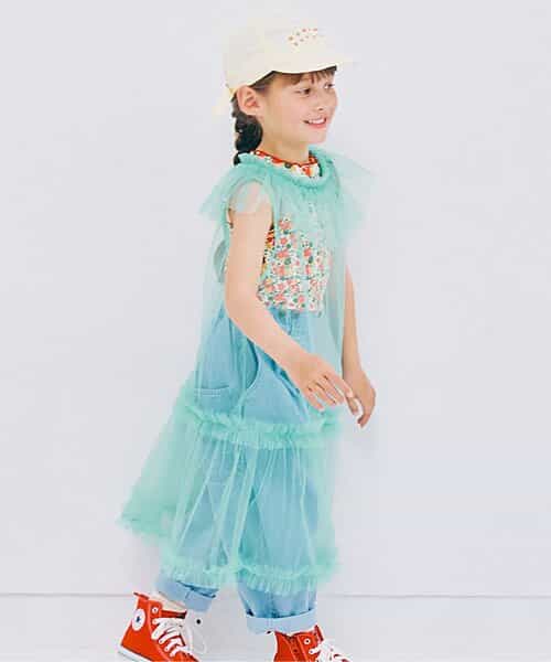 ☆SALE☆【再入荷！】【リンク】チュールフリルレイヤード
