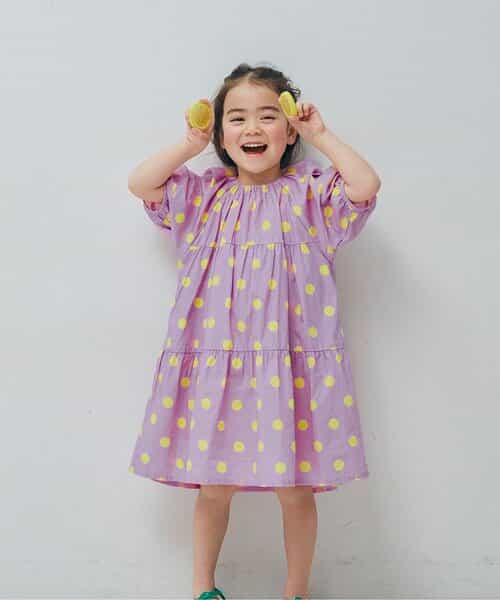 イロチ買いしたいパフスリーブワンピース