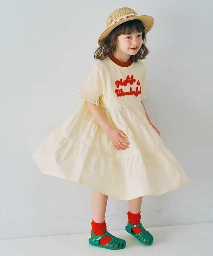 フェルトリンガーTティアードワンピース リンク