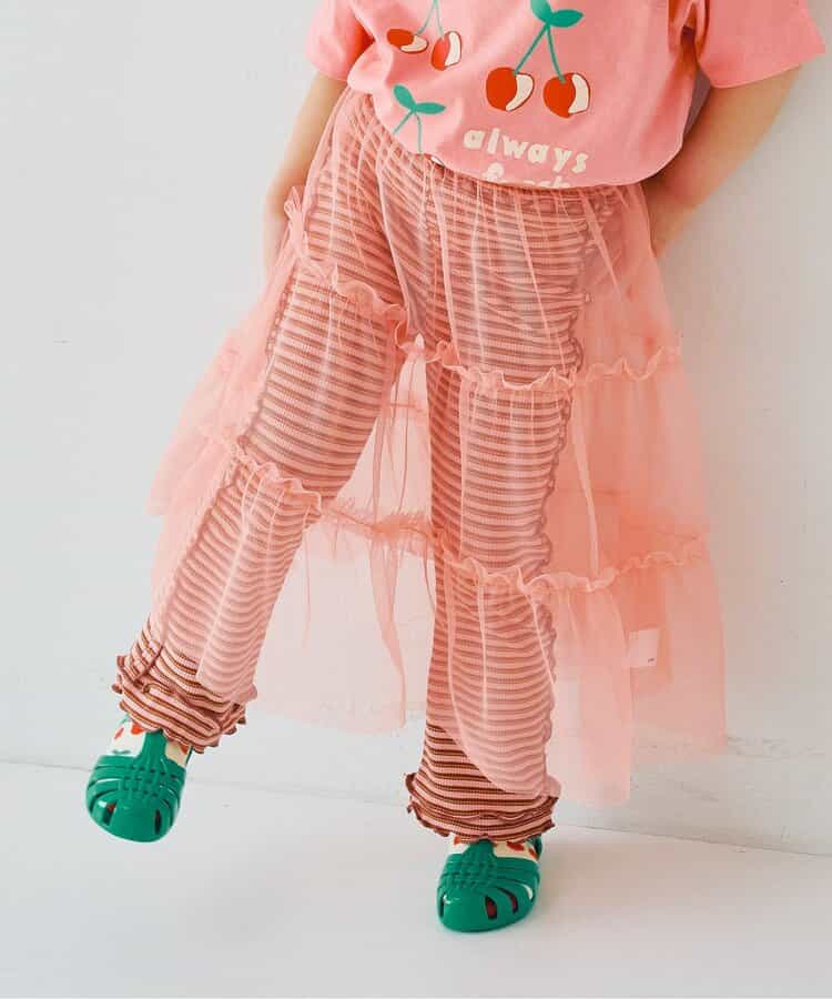 チュール3WAYオーバーレイヤードスカート セットアップ可