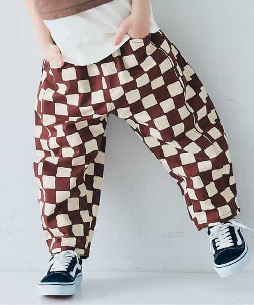 【リンク】イロチ買いしたい総柄ツイルバレルレッグパンツ