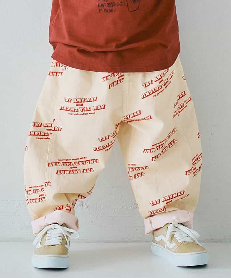 【リンク】イロチ買いしたい総柄ツイルバレルレッグパンツ