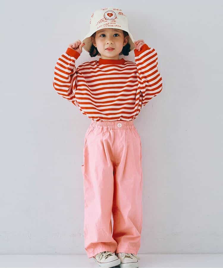 【リンク】カラフルタイプライターワイドタックパンツ_セットアップ対応