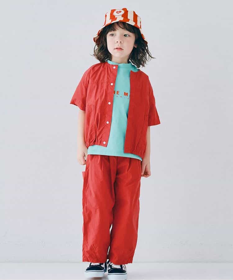 【リンク】カラフルタイプライターワイドタックパンツ_セットアップ対応