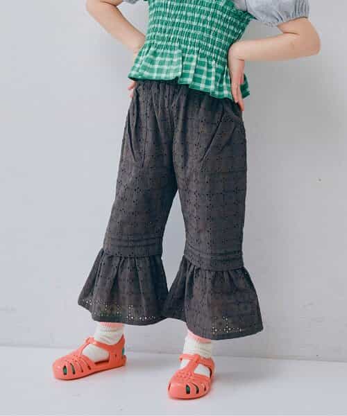 アイレットレースフリルパンツ リンク セットアップ可