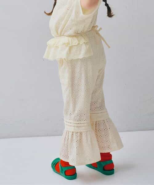 アイレットレースフリルパンツ リンク セットアップ可