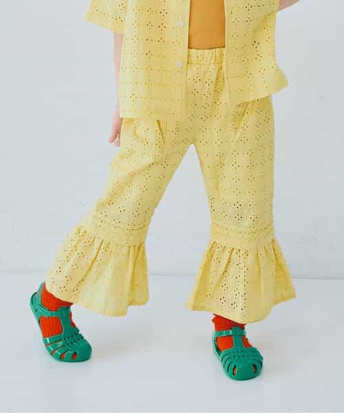 アイレットレースフリルパンツ リンク セットアップ可
