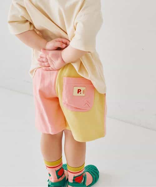 バリエーションミニ裏毛ハーフパンツ