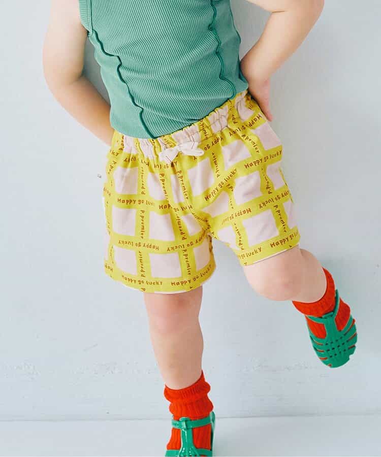 バリエーションミニ裏毛ハーフパンツ