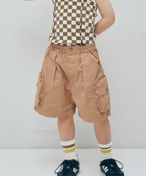 BIGポケットワークハーフパンツ リンク セットアップ可