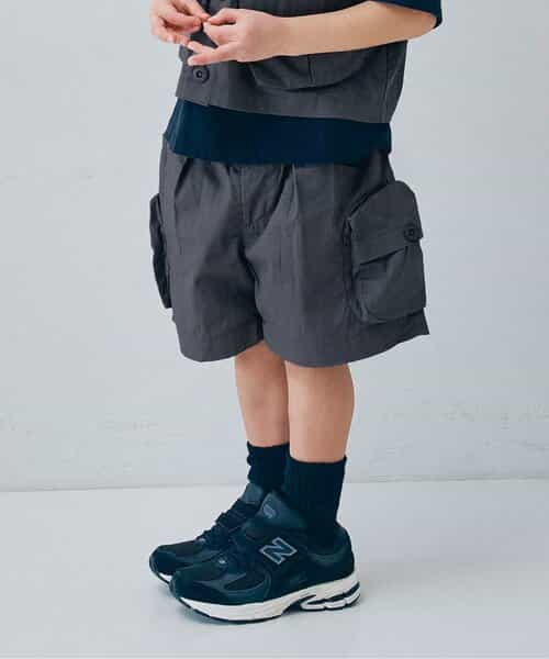 BIGポケットワークハーフパンツ リンク セットアップ可