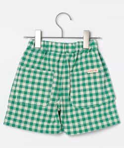 再入荷！】【リンク】ギンガムチェックハーフパンツ（P223905