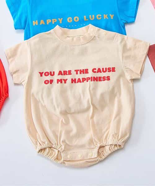 親子お揃いでイロチ買いしたいシンプルロゴTロンパース 全7色 リンク