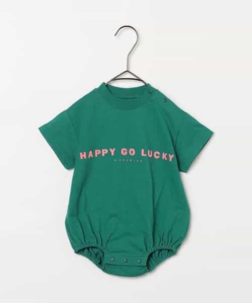 親子お揃いでイロチ買いしたいシンプルロゴTロンパース 全7色 リンク