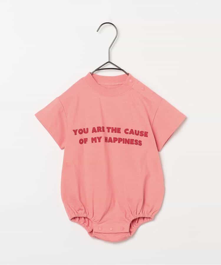 親子お揃いでイロチ買いしたいシンプルロゴTロンパース 全7色 リンク