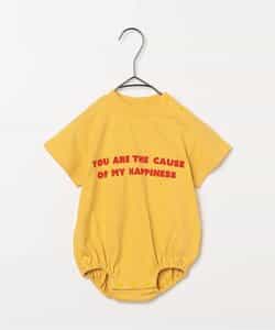 親子お揃いでイロチ買いしたいシンプルロゴTロンパース 全7色 リンク