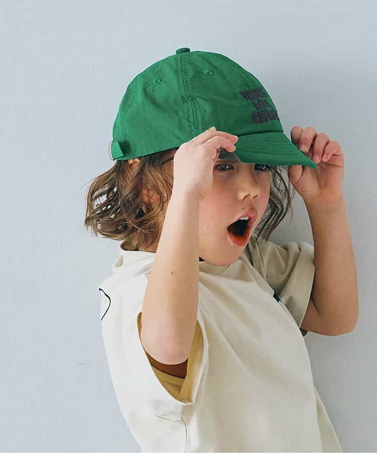 ロゴ刺繍キャップ リンク