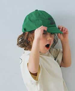 ロゴ刺繍キャップ リンク