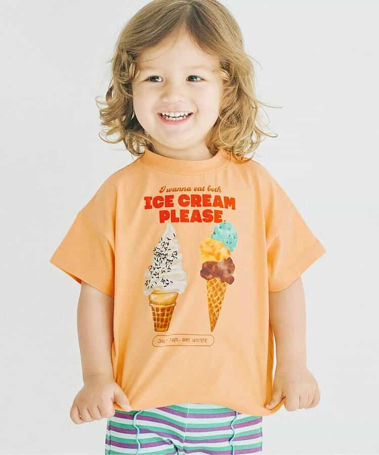 【再入荷！】どっちもちょーだいアイスグラフィックTシャツ