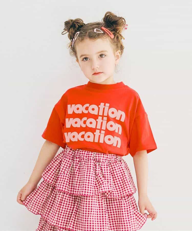【再入荷！】We love VACATION2柄シンプルロゴTシャツ