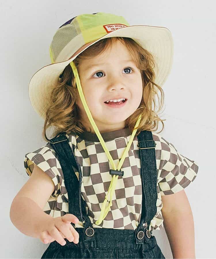 ★SALE★【再入荷！】【リンク】総柄ワイドノースリーブストレッチTシャツ_セットアップ対応