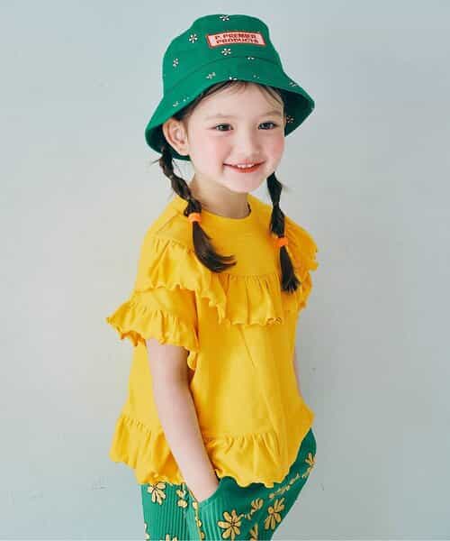 エアリーストレッチフリルメロウTシャツ