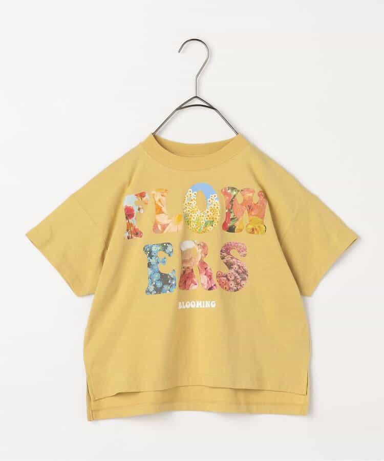 ★SALE★FLOWERSフォトプリントTシャツ