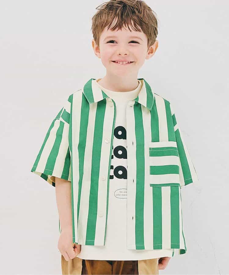 ★SALE★【リンク】イロチ買いしたい夏すぎる総柄半袖シャツ