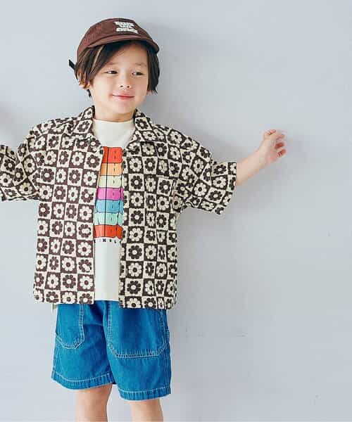 イロチ買いしたい総柄半袖開襟シャツ リンク