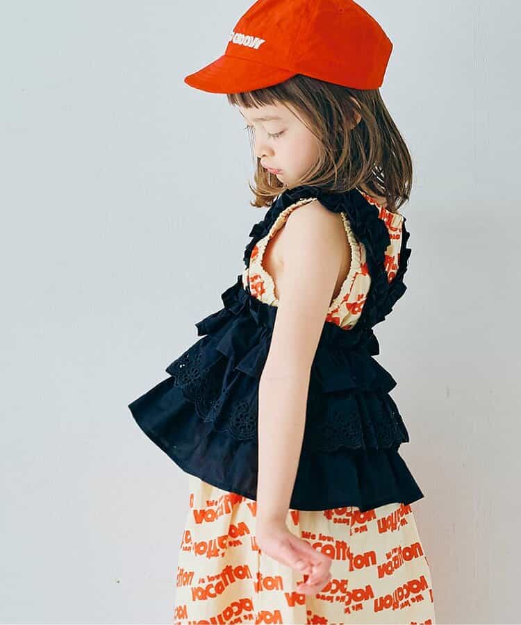 レイヤードスカートにもなるマルチWAYフリルキャミ リンク