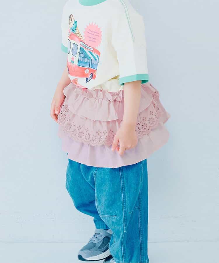 レイヤードスカートにもなるマルチWAYフリルキャミ リンク