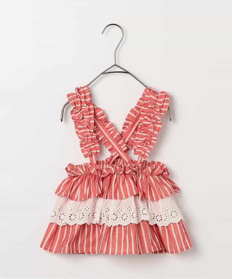 レイヤードスカートにもなるマルチWAYフリルキャミ リンク