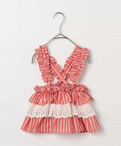 レイヤードスカートにもなるマルチWAYフリルキャミ リンク