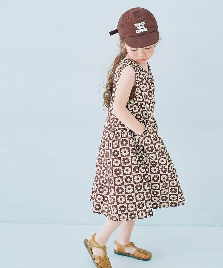 イロチ買いしたい総柄フレアワンピース 全8色 リンク