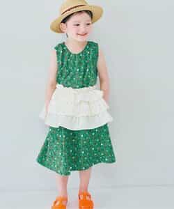 イロチ買いしたい総柄フレアワンピース 全8色 リンク