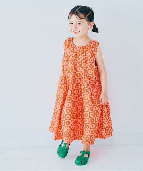 イロチ買いしたい総柄フレアワンピース 全8色 リンク