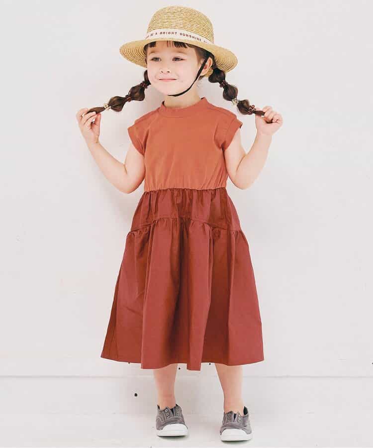 ★SALE★ノースリーブドッキングワンピース